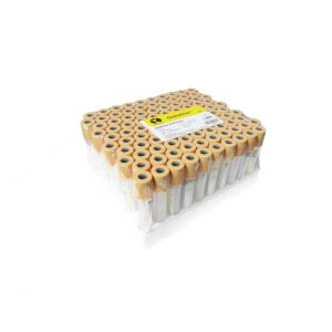 Tubo Amarillo, 3.5ml Gel, 13x75mm Glovalvac (100 und)