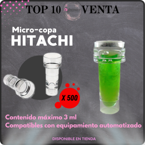 Copas tipo Hitachi 3ml (500 und)