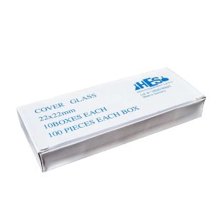 Cubreobjetos 22×22 mm (1000und)