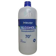 Alcohol desnaturalizado 70% 1LT