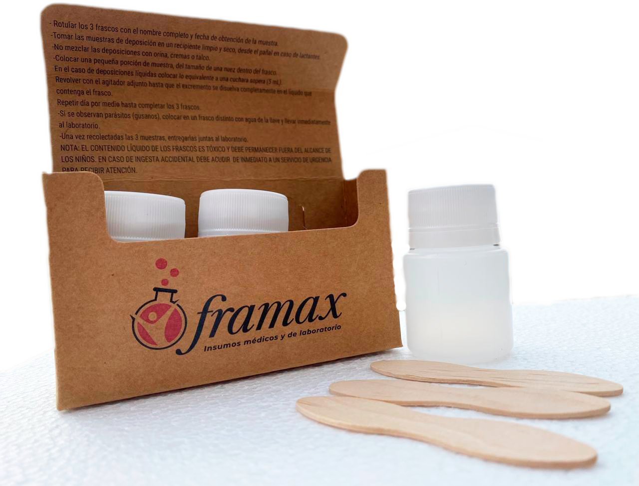 Kit Parasitológico+PAF Framax (50und)