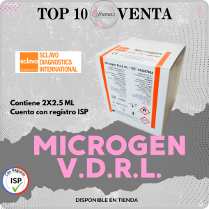 Microgen, VDRL 2×2.5ml, SCLAVO (400und)
