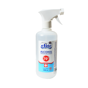 Alcohol desnaturalizado 70% ecosafe 500ml