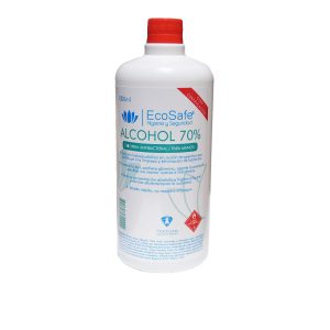Alcohol desnaturalizado 70% ecosafe 1LT