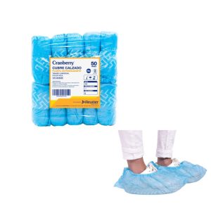 Cubre calzado de tela antideslizante (100Unidades)