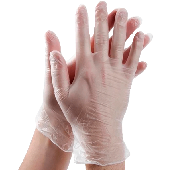 Guantes de Vinilo Talla S CleanCarrier (100 unidades) - Imagen 2